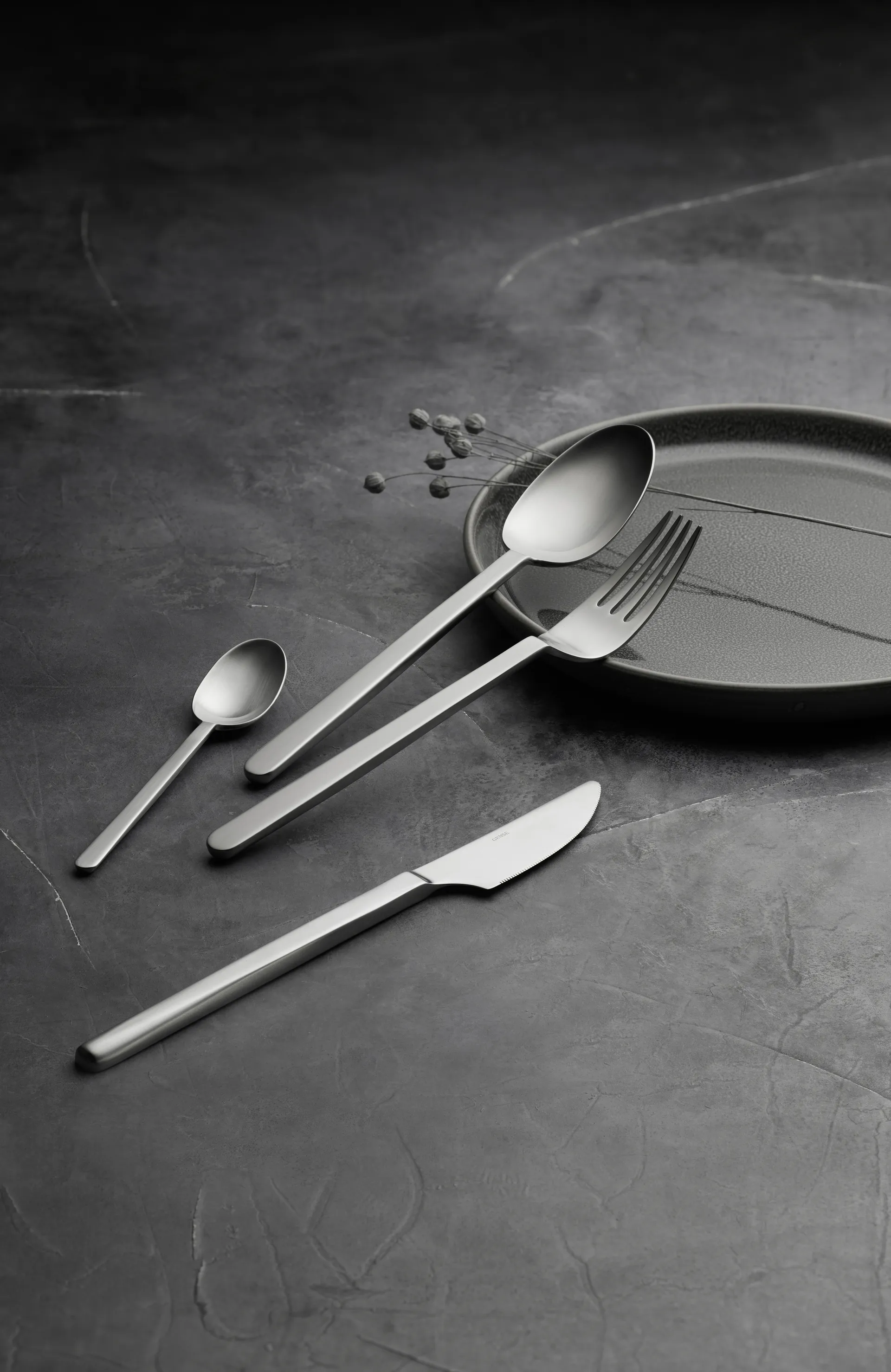 Norm cutlery 16 pieces, Matte stainless steel Gense