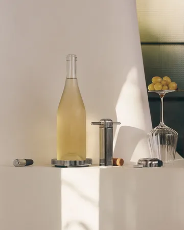 Bernadotte wine stopper - Silver, Ø2.3 cm - Georg Jensen
