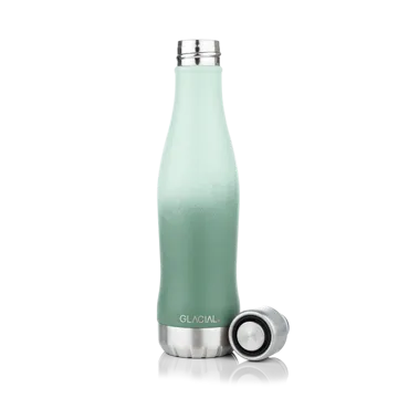Glacial water bottle active 400 ml - Green fade - Glacial