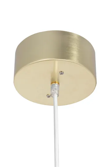 Astrid pendant lamp mini Ø20 cm - Brushed brass-white - Globen Lighting