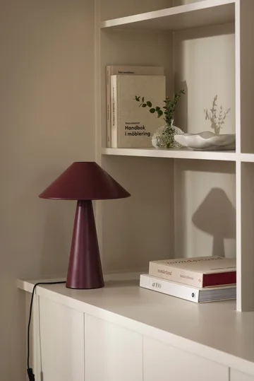 Cannes table lamp - Burgundy - Globen Lighting