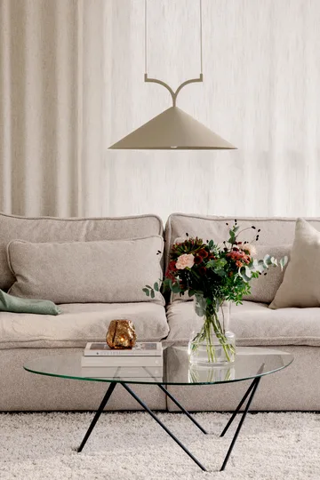 Curve pendant 50 - Beige - Globen Lighting
