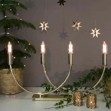 Grace table lamp - brass - Globen Lighting