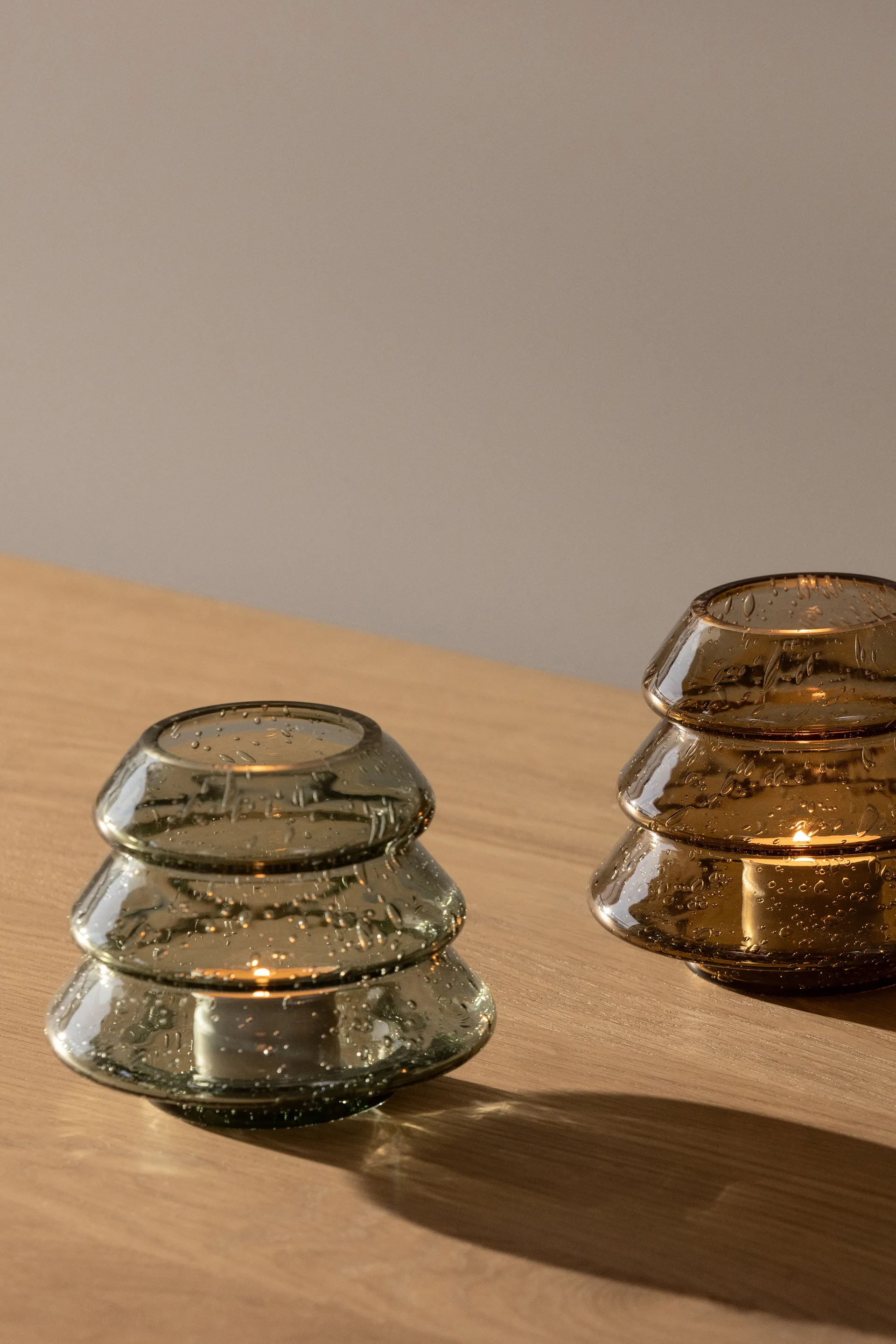Gran 12 tealight holders, Green Globen Lighting