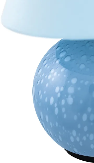 Iris 16 portable table lamp - Dove blue - Globen Lighting