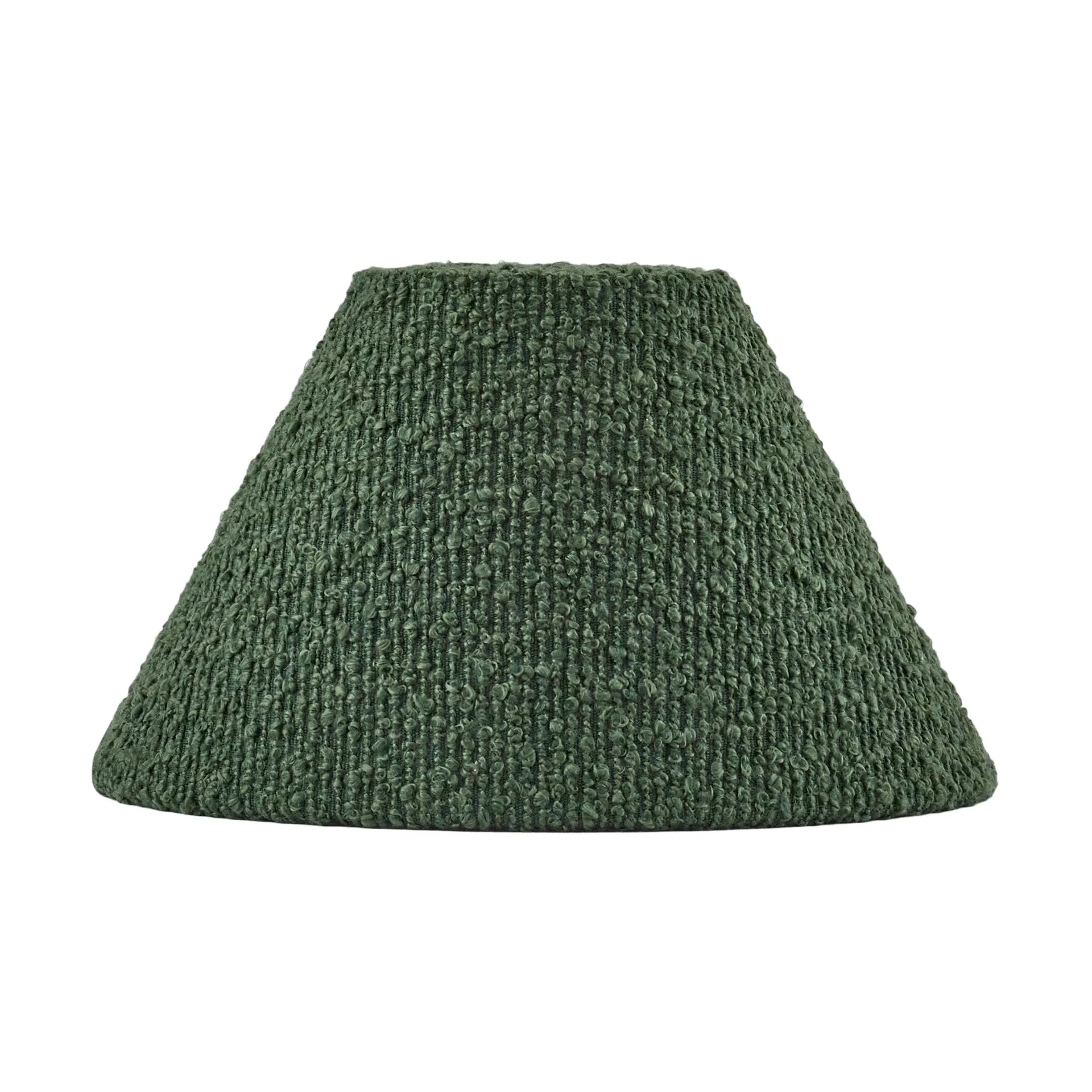 Iris 20 lampshade, Bouclé moss green Globen Lighting