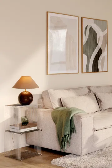 Iris 35 table lamp 39 cm - Mocha - Globen Lighting