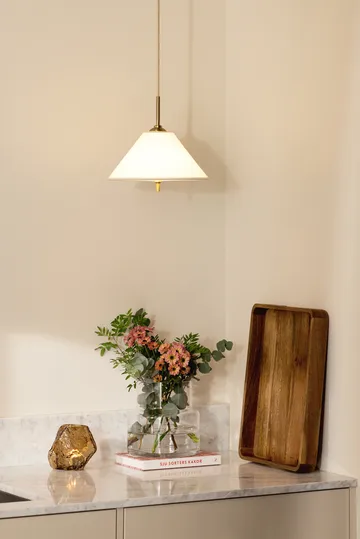 Iris pendant 25 - Cream - Globen Lighting
