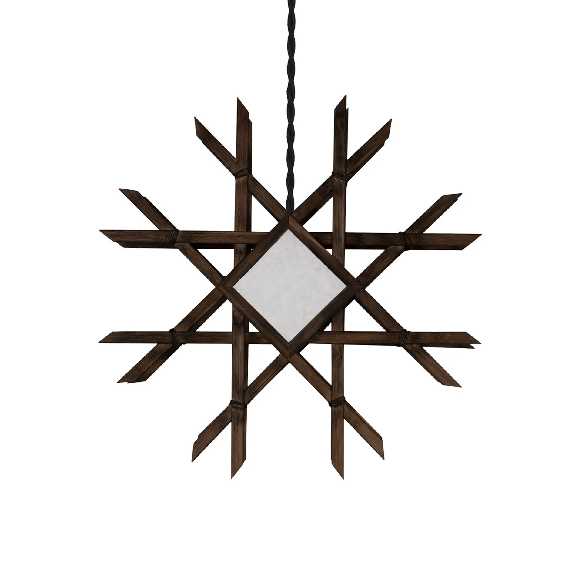 Lea 45 Christmas star, Brown Globen Lighting