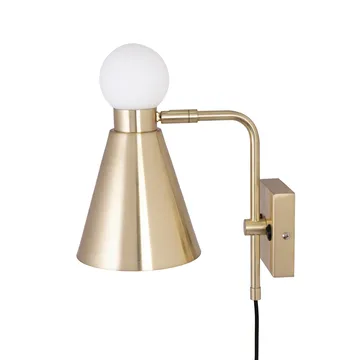 Ludo wall lamp - brushed brass - Globen Lighting