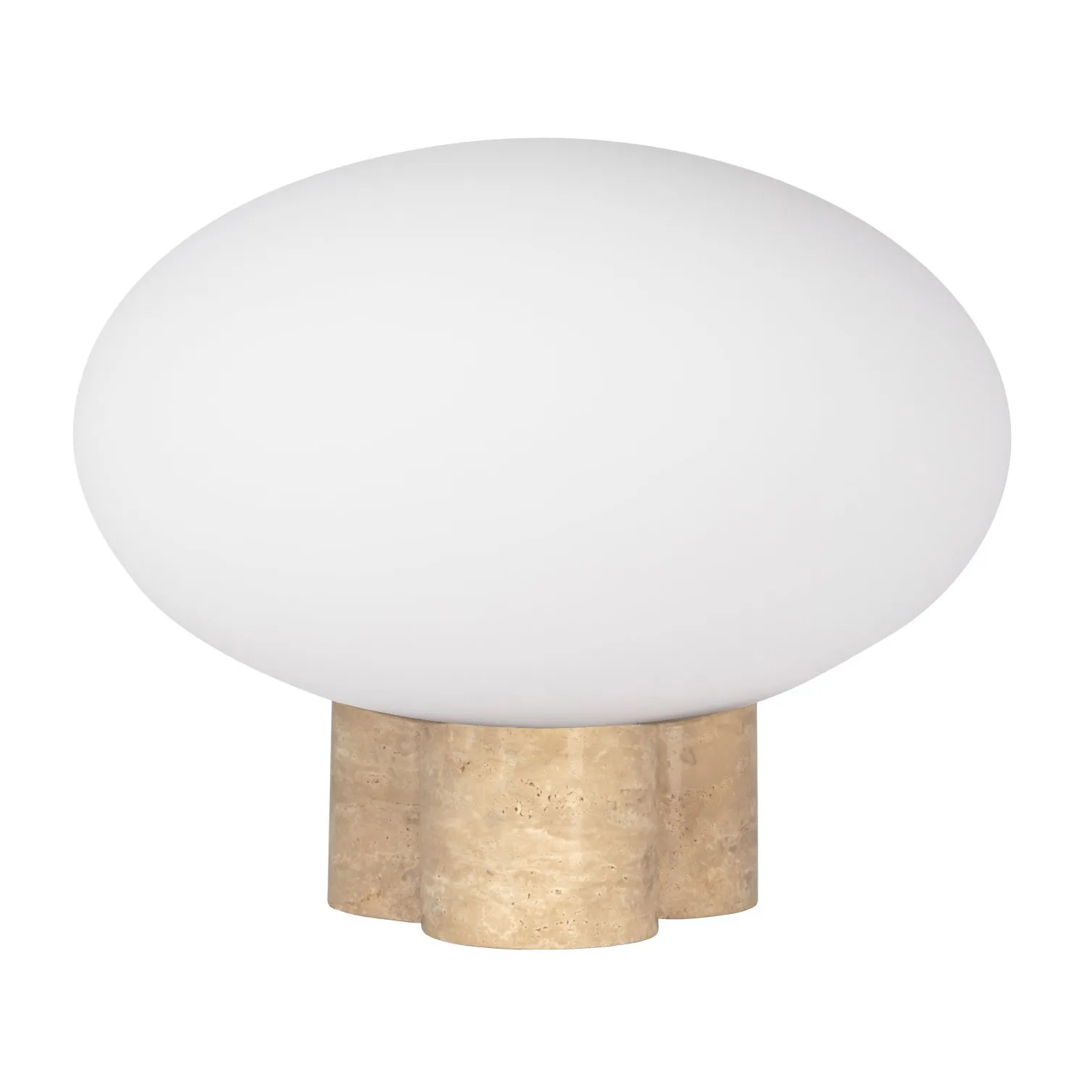 Mammut table lamp Ø28 cm, Travertin Globen Lighting
