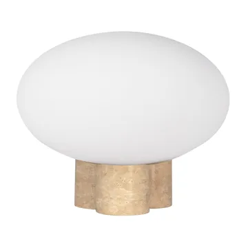 Mammut table lamp Ø28 cm - Travertin - Globen Lighting