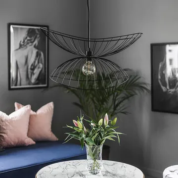 Ray ceiling lamp Ø70 cm - black - Globen Lighting