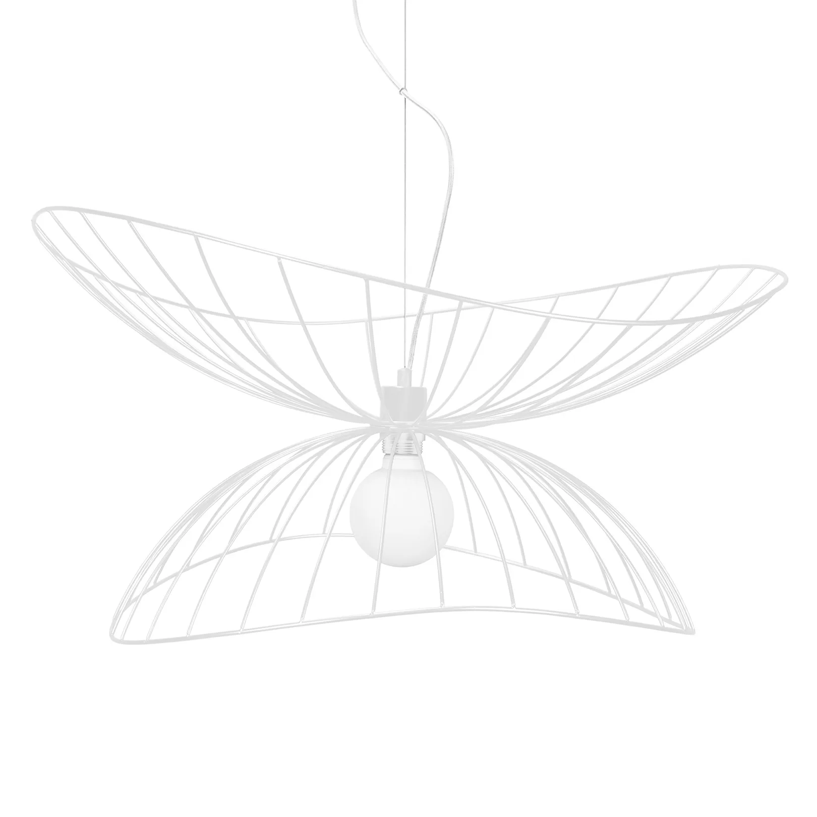 Ray ceiling lamp Ø70 cm, white Globen Lighting