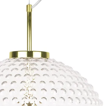 Spring XL ceiling lamp - clear - Globen Lighting