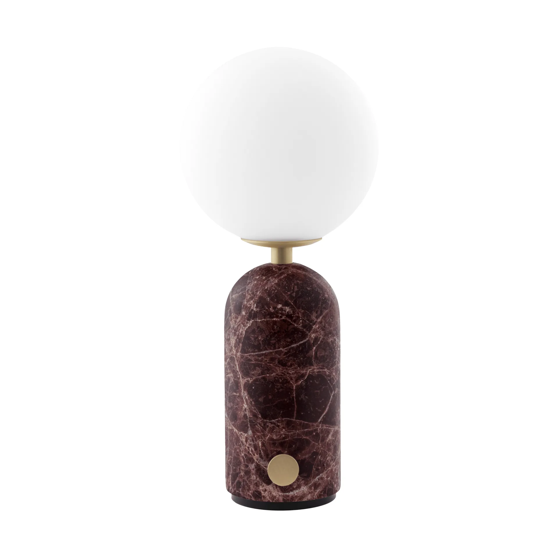 Torrano portable table lamp, Rosso Levanto Globen Lighting