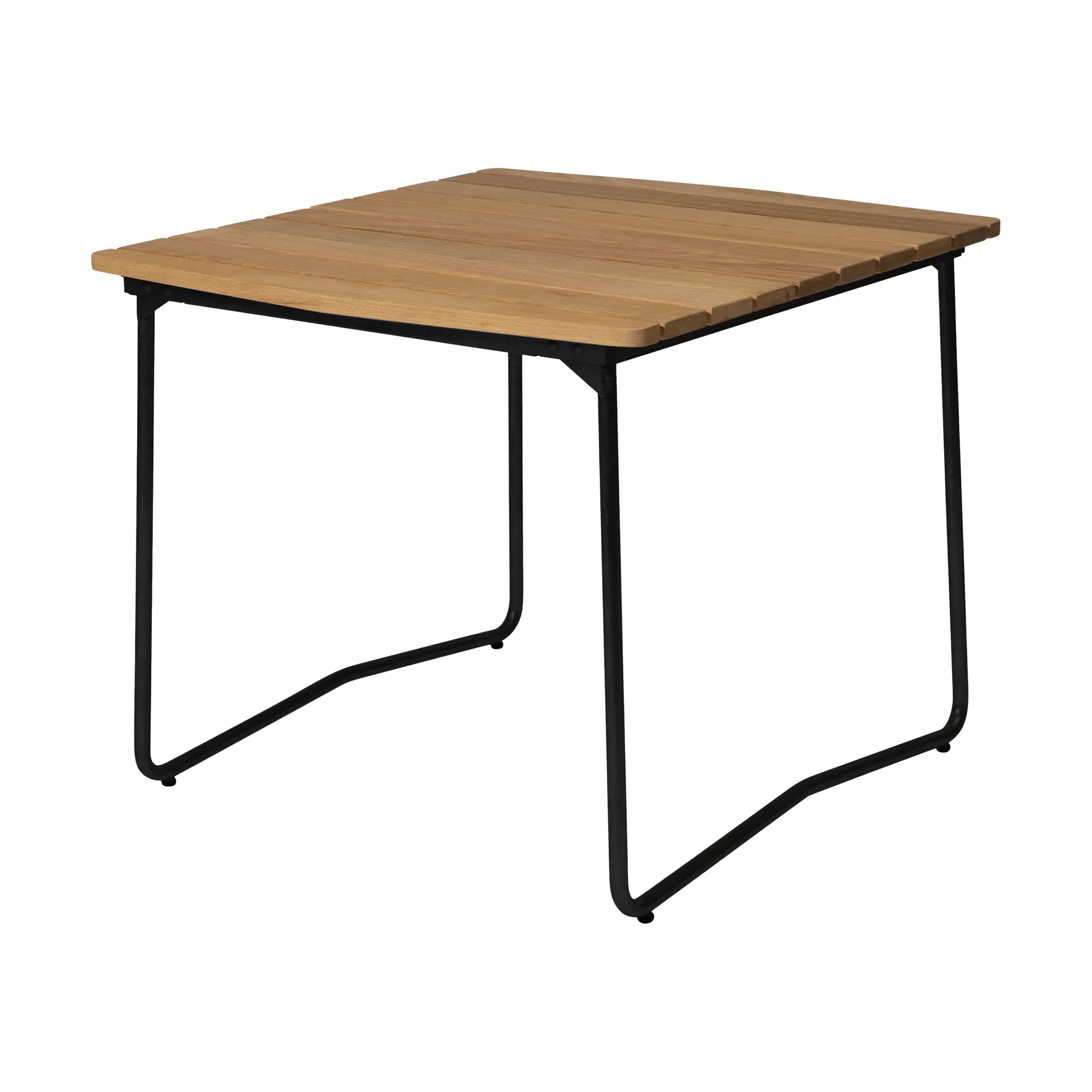 B31 dining table, Oiled oak-black Grythyttan Stålmöbler