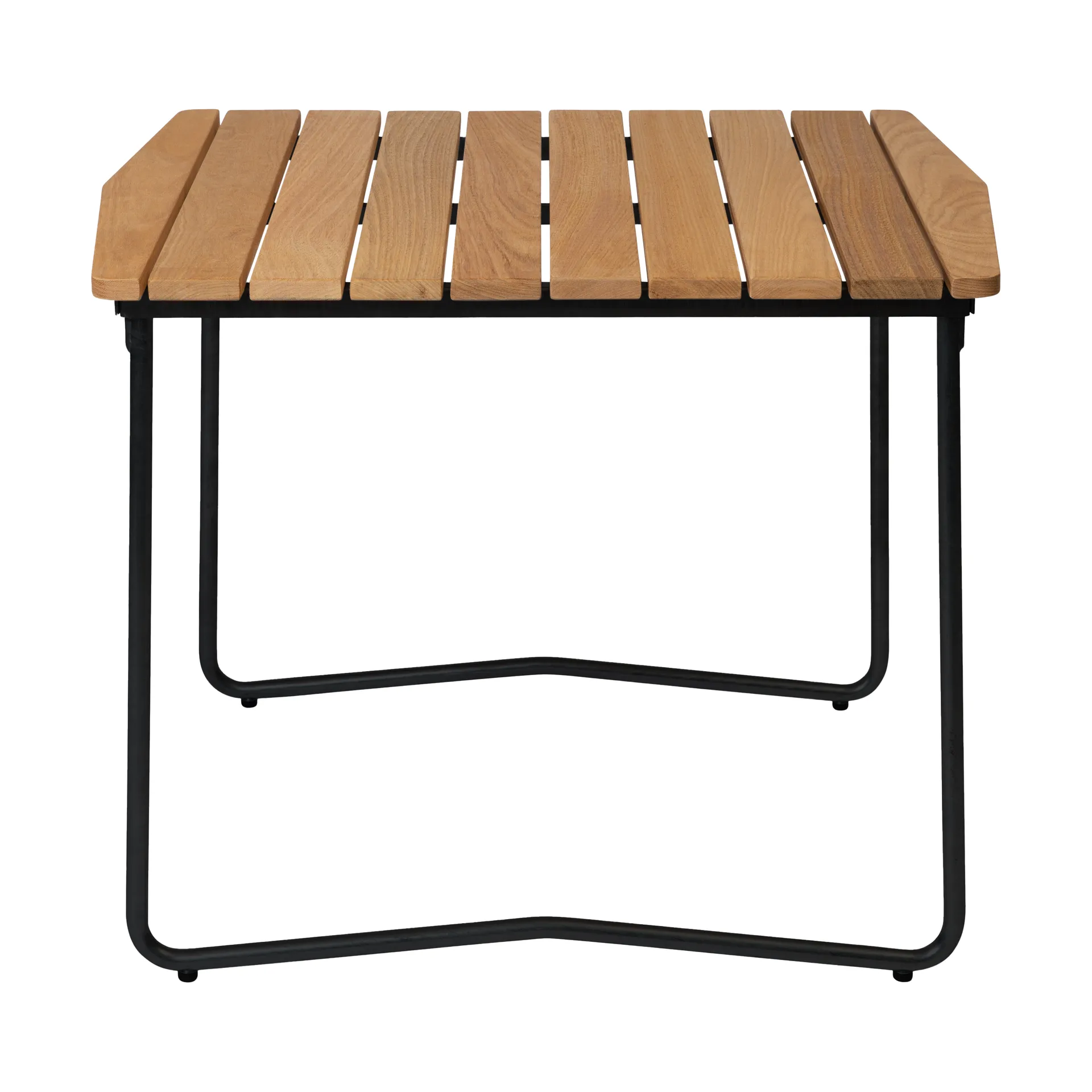 B31 dining table, Oiled oak-black Grythyttan Stålmöbler