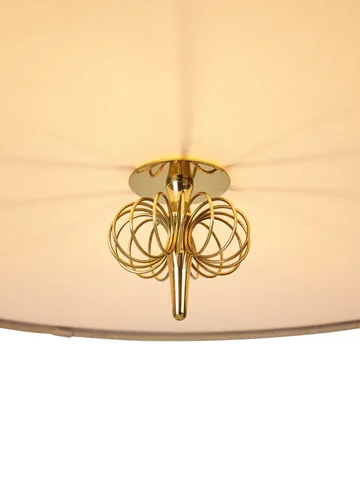 A1967 ceiling lamp - Canvas-brass - GUBI