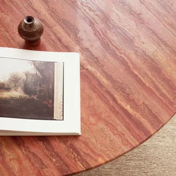 Epic dining table - Red - GUBI
