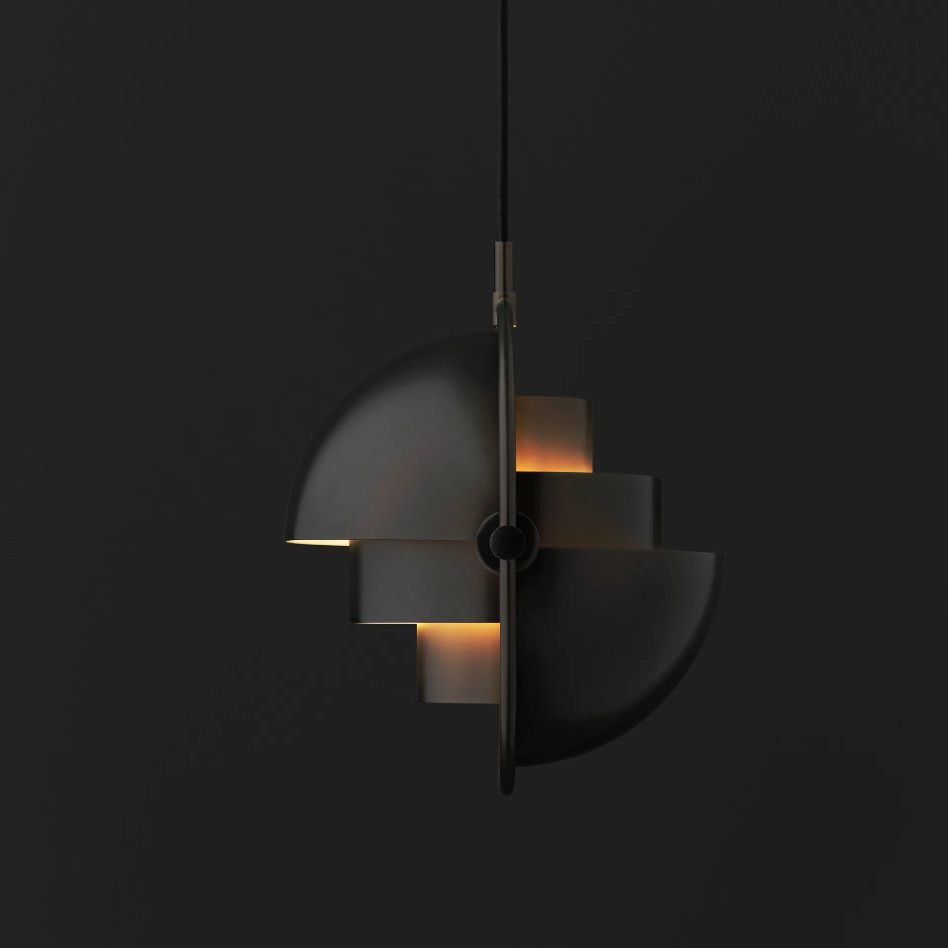 Multi-Lite ceiling lamp, Antique brass GUBI
