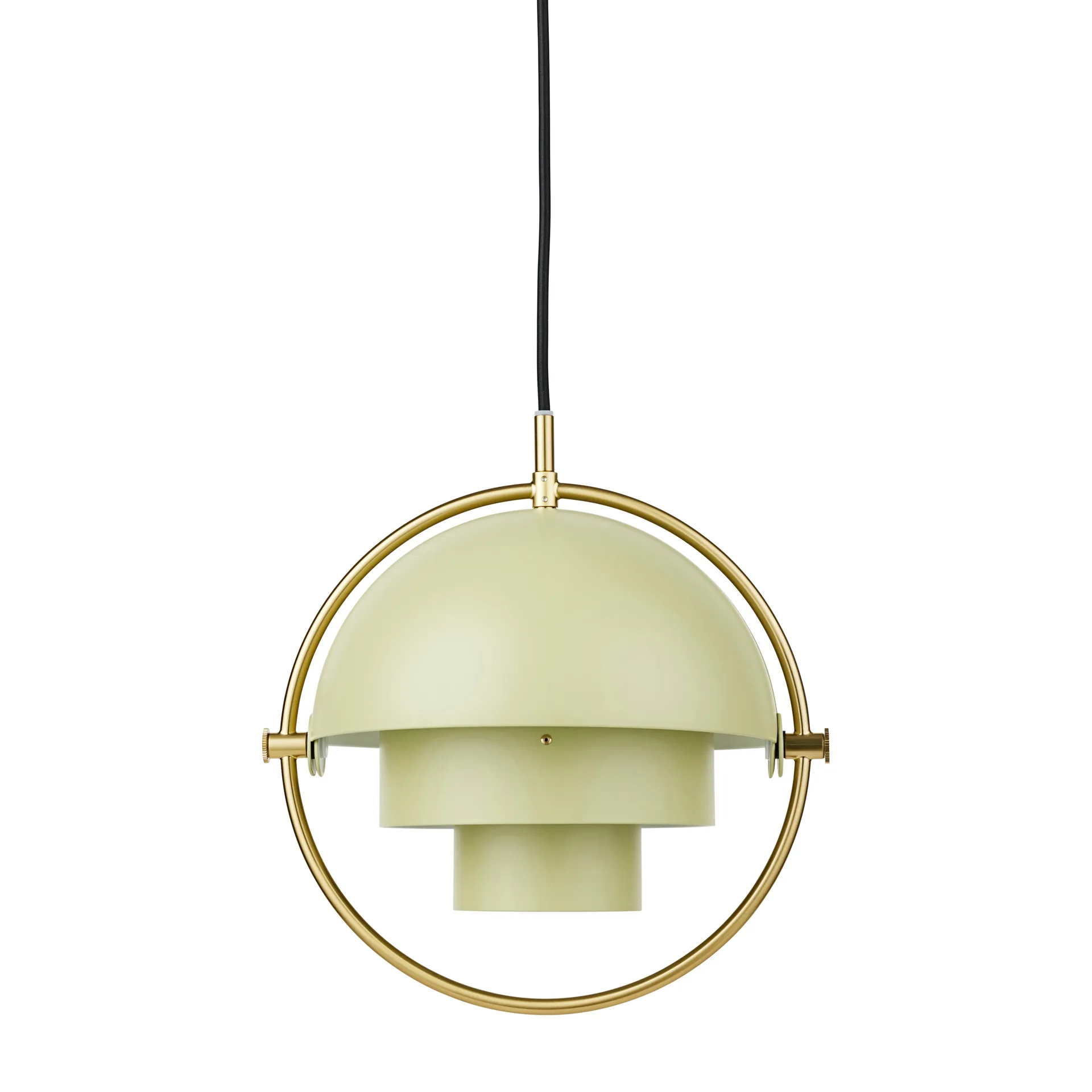 Multi-Lite ceiling lamp small, Brass-desert sage GUBI