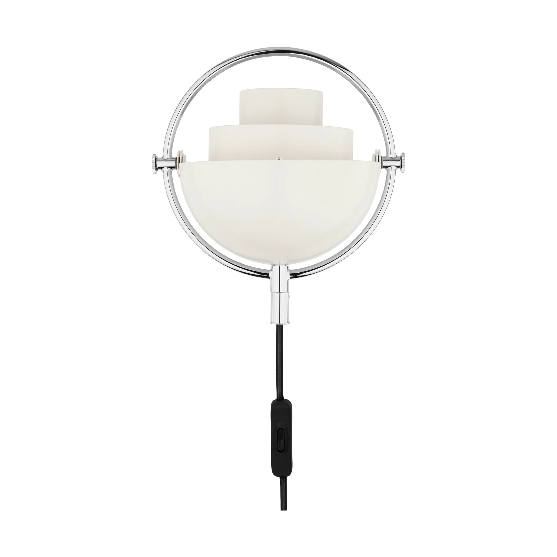 Multi-Lite wall lamp, White-chrome GUBI