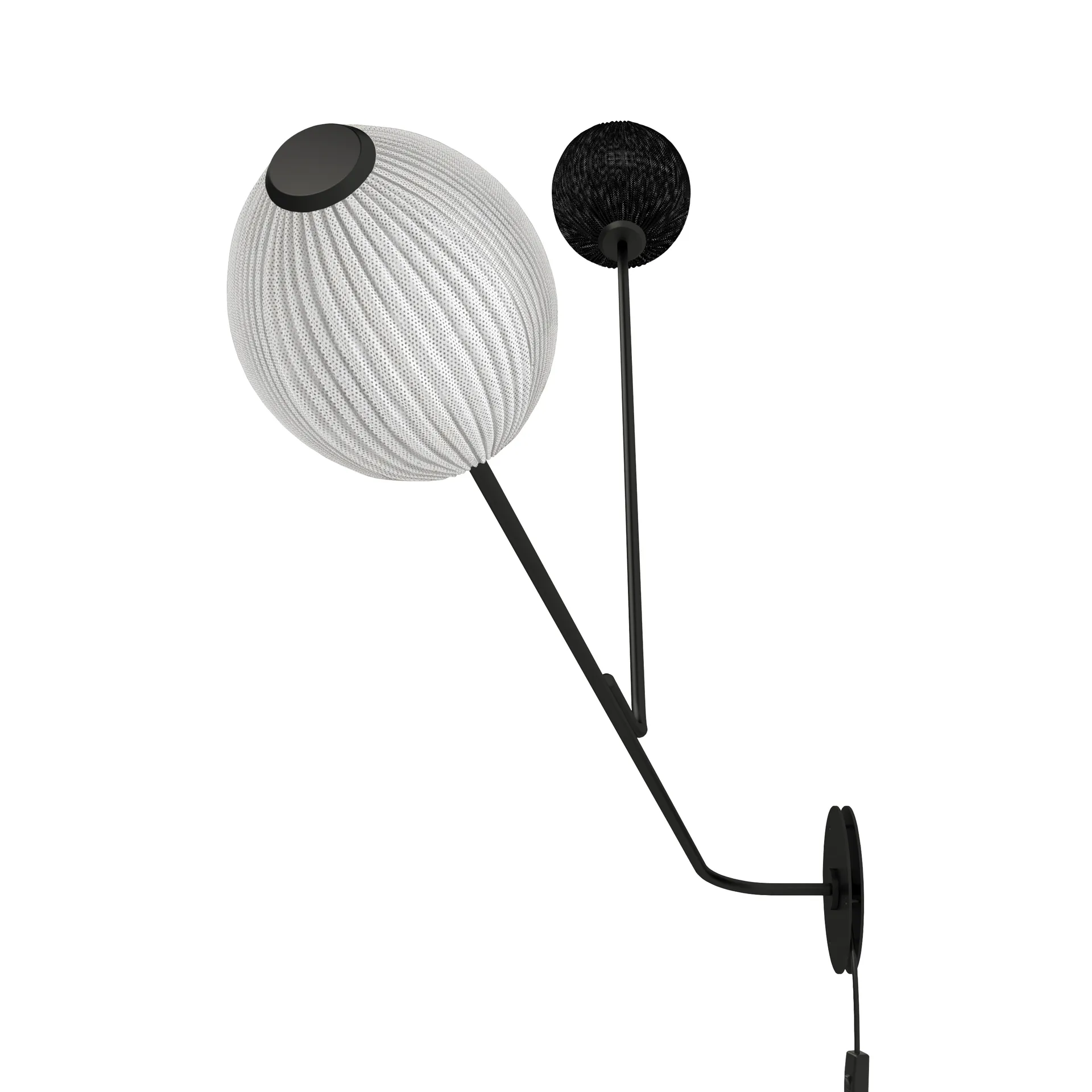 Satellite wall lamp, Black-white GUBI
