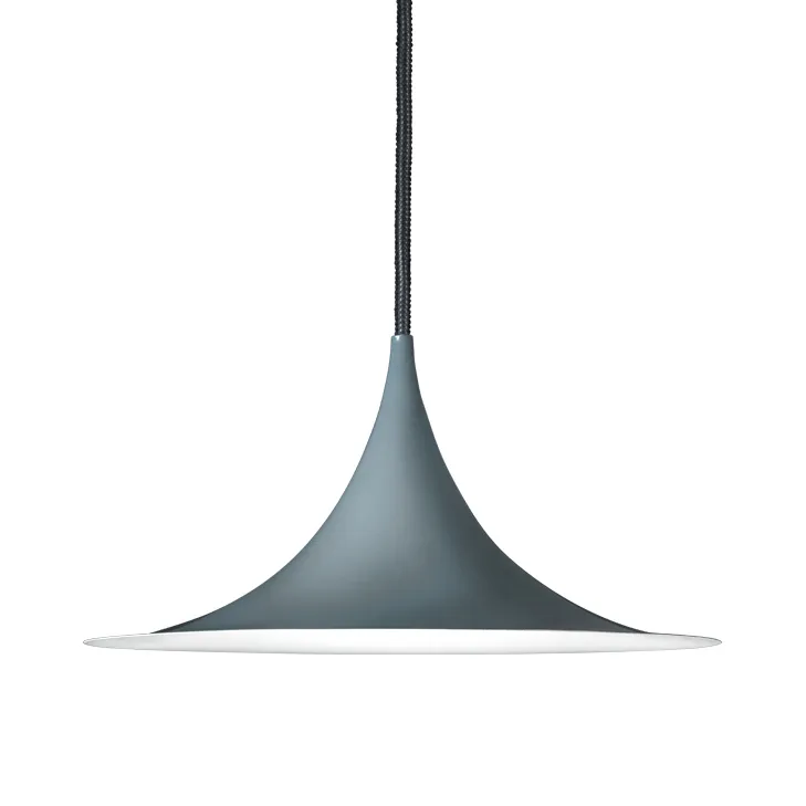 Semi lamp Ø 47 cm, Antracite grey glossy GUBI