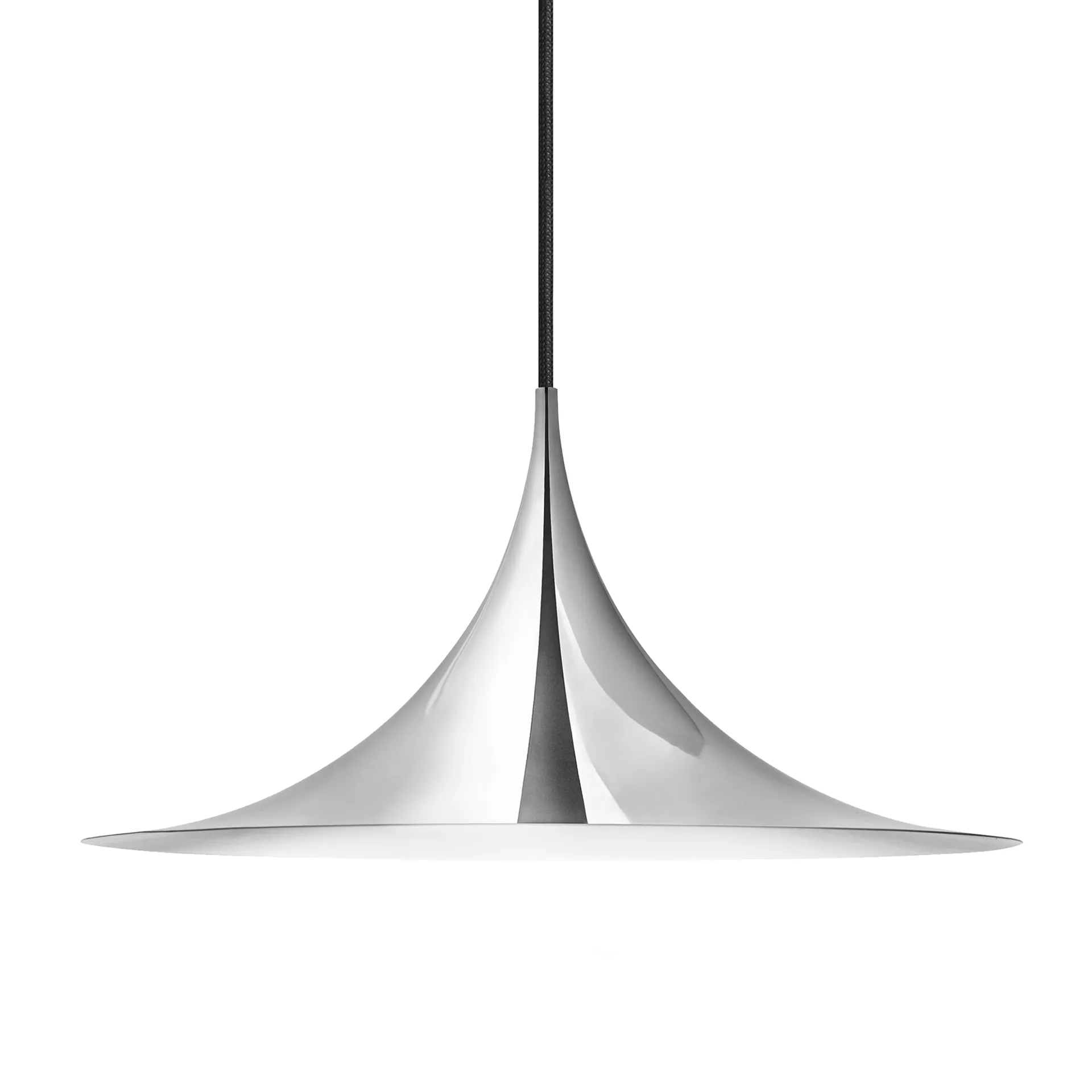 Semi lamp Ø 47 cm, Chrome GUBI