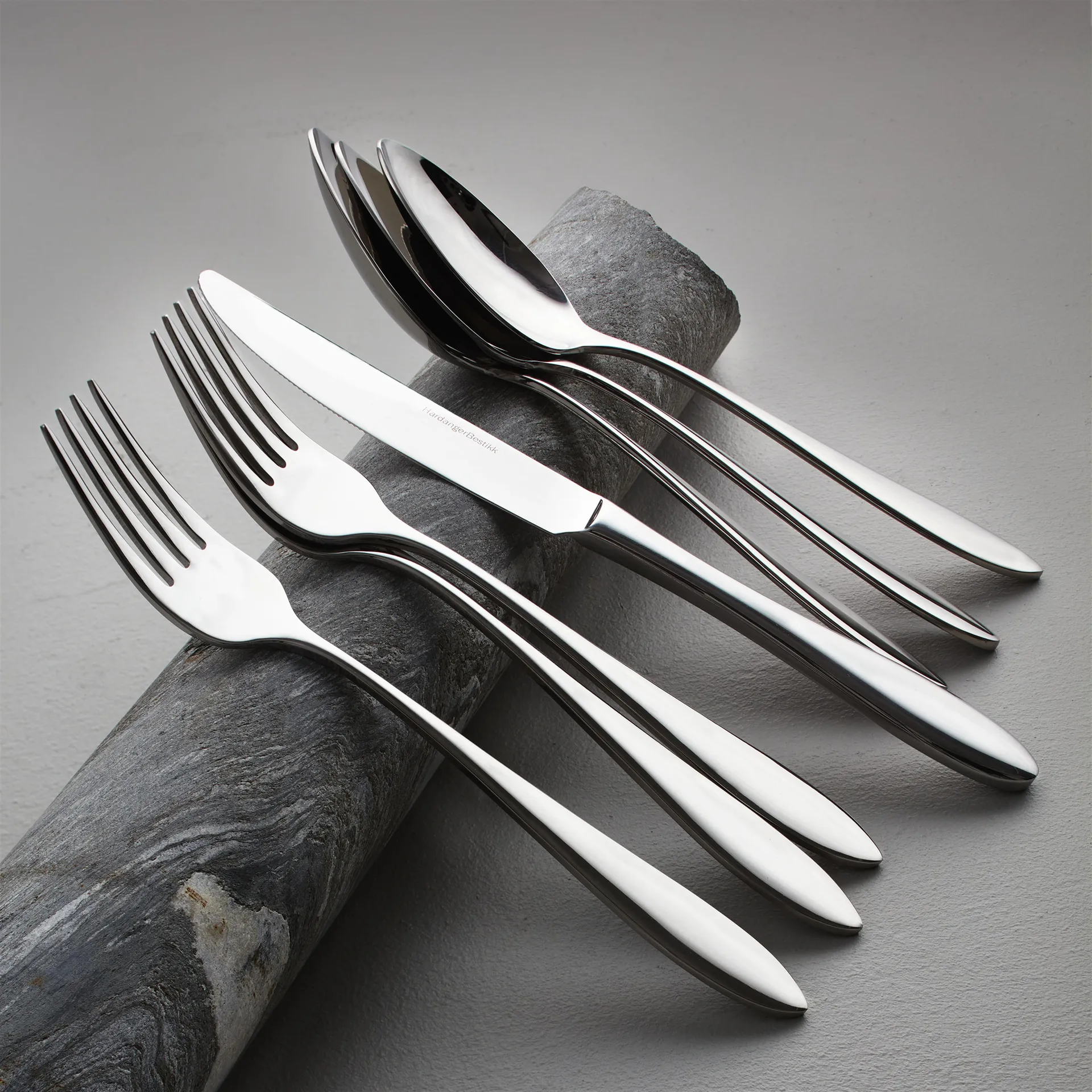 Fjord cutlery set, 24 pieces Hardanger Bestikk