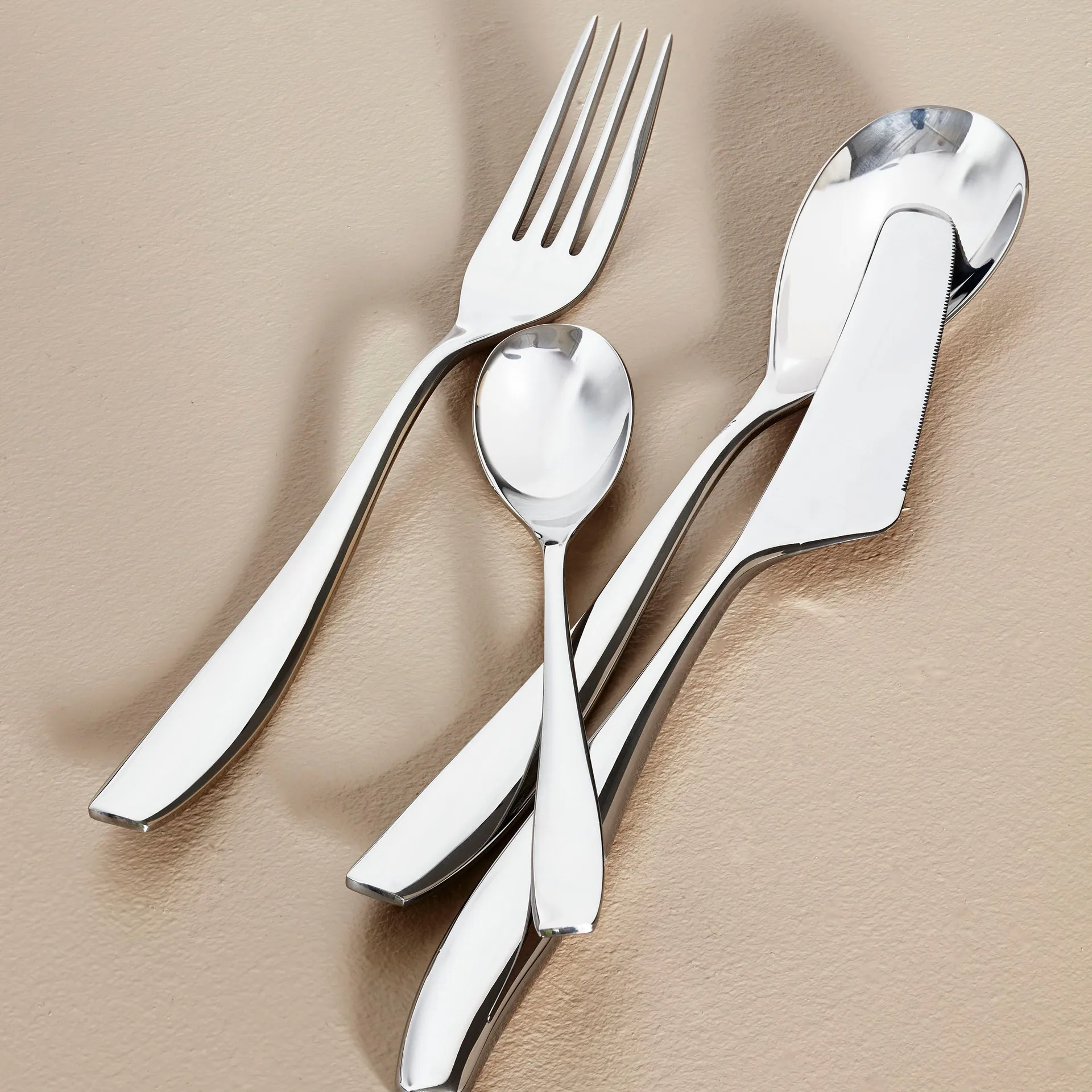 Julie dessert spoon 4-pack, stainless steel Hardanger Bestikk