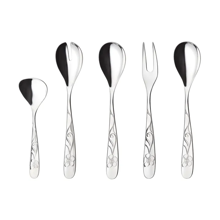 Sanna serving set - 5 pieces - Hardanger Bestikk