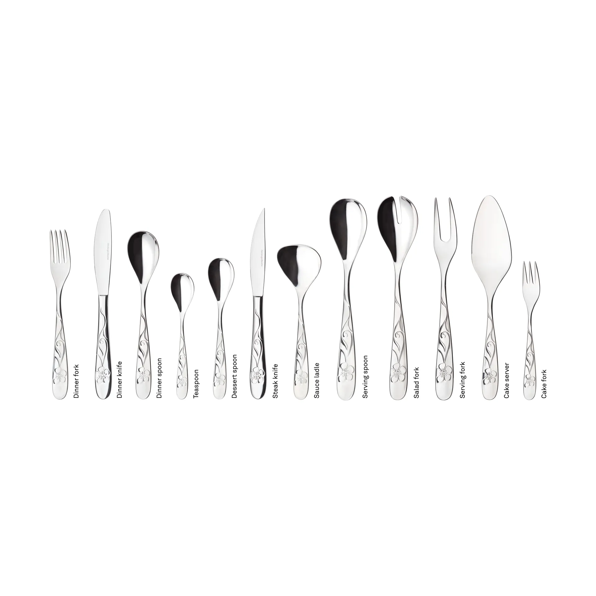 Sanna serving set, 5 pieces Hardanger Bestikk