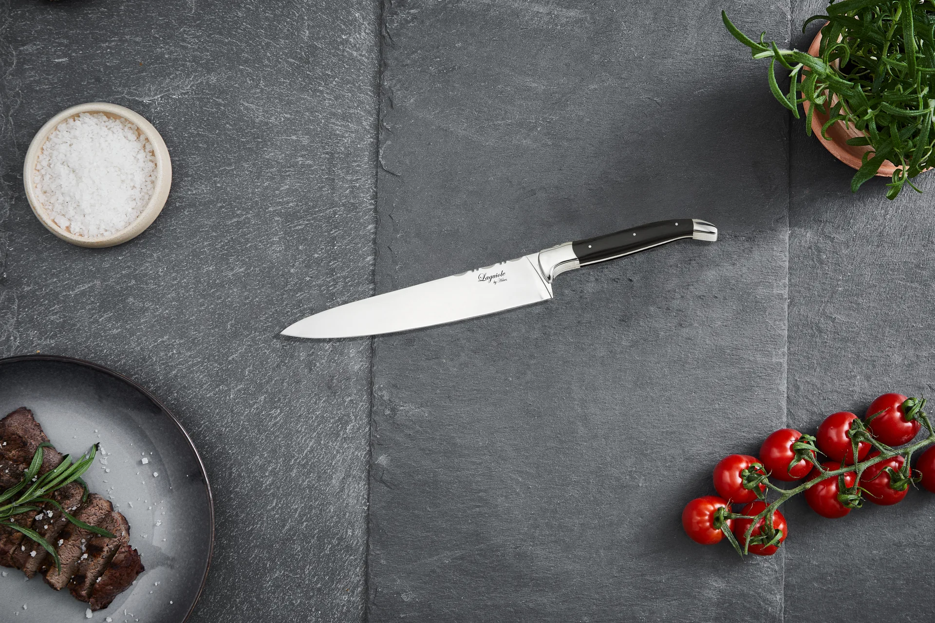 Laguiole by Hâws chef's knife 25.4 cm, Black Hâws