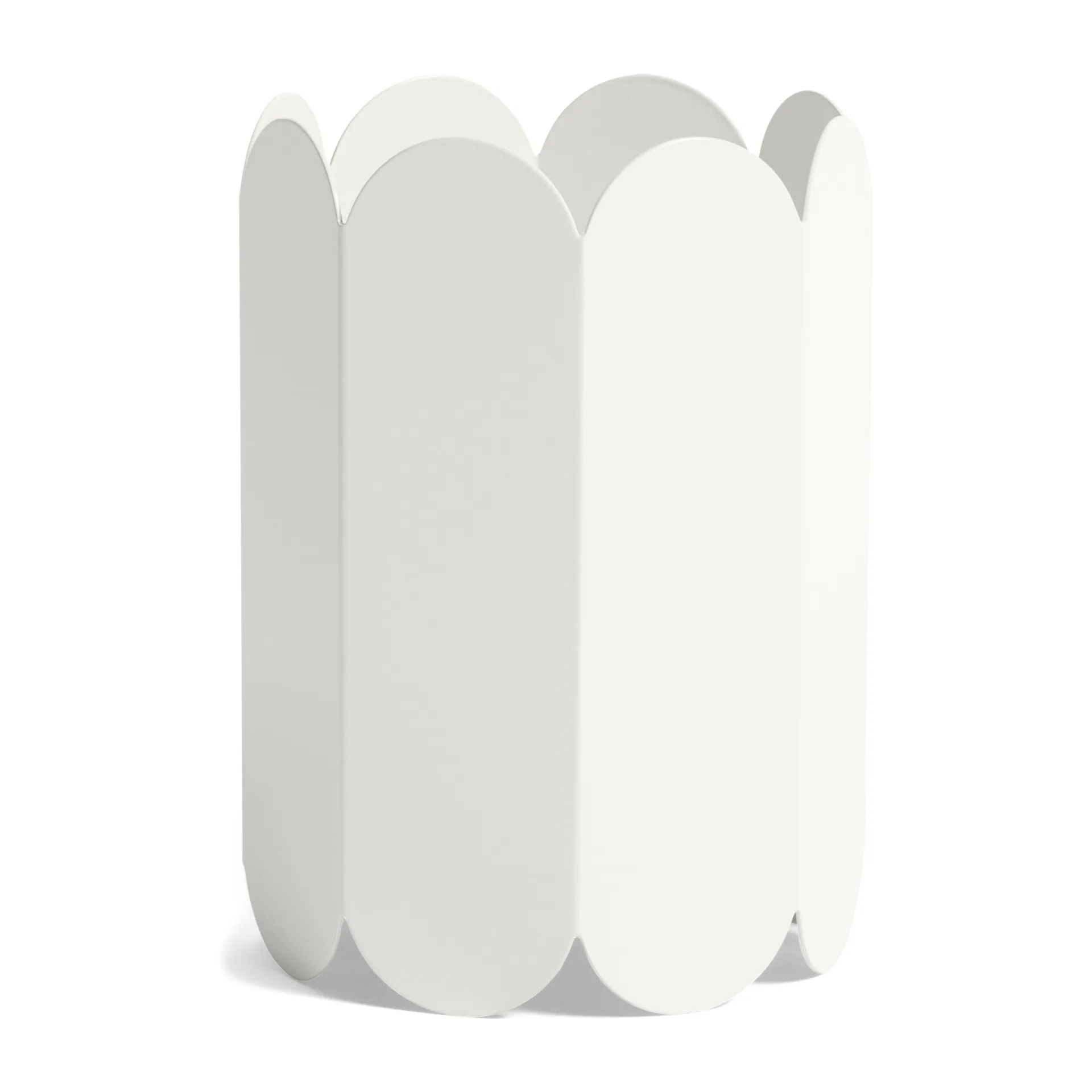 Arcs vase 25 cm, White HAY