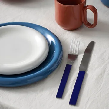 Barro plate - Off-white, Ø18 cm 2-pack - HAY