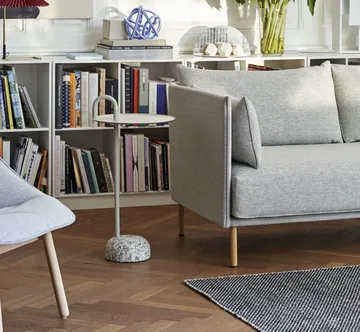 Bowler side table - Beige-granite - HAY