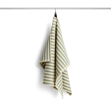 Canteen cotton kitchen towel 52x80 cm - Green-yellow - HAY