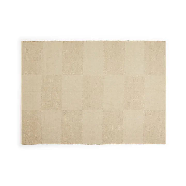 Check rug - Sand, 170x240 cm - HAY