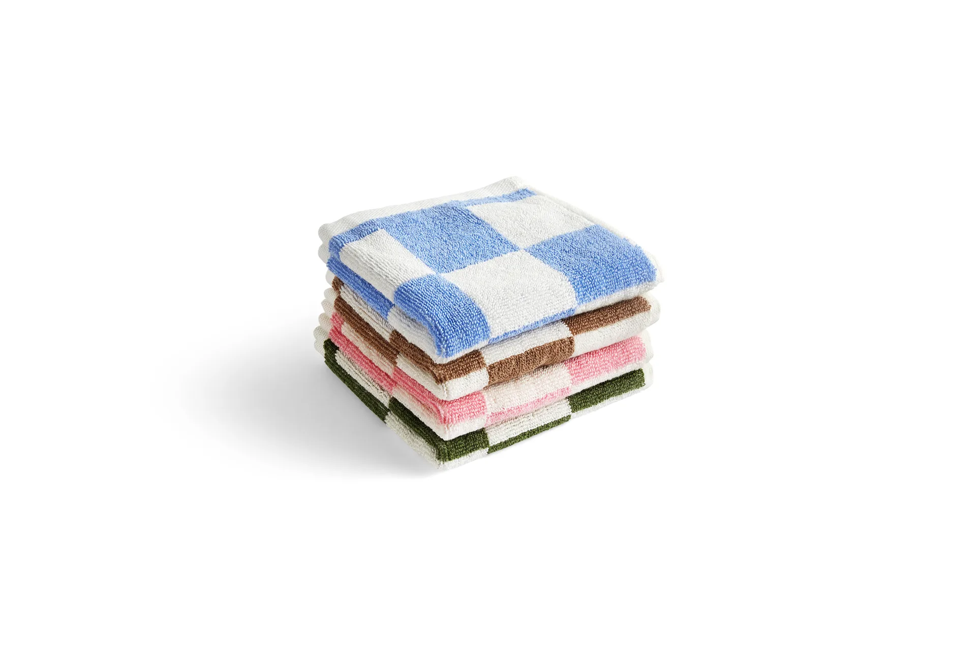 Check towel 30x30 cm, Matcha HAY