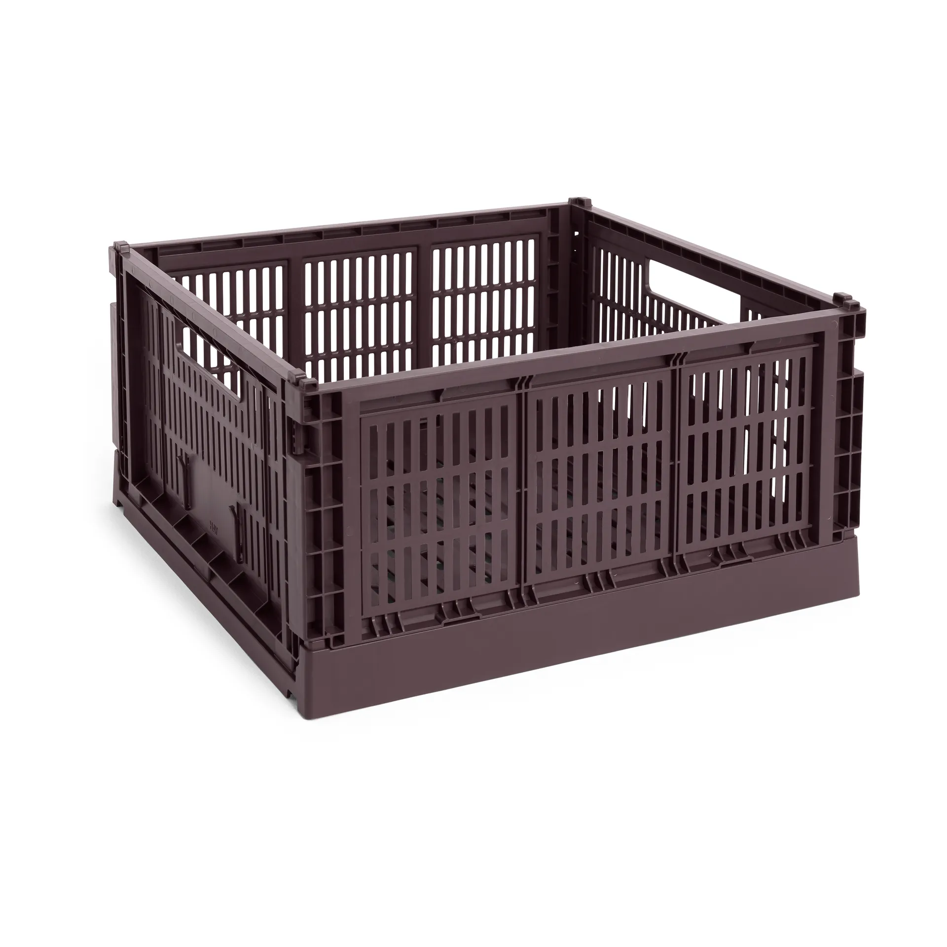 Colour Crate L Square 42x42 cm, Bordeaux HAY