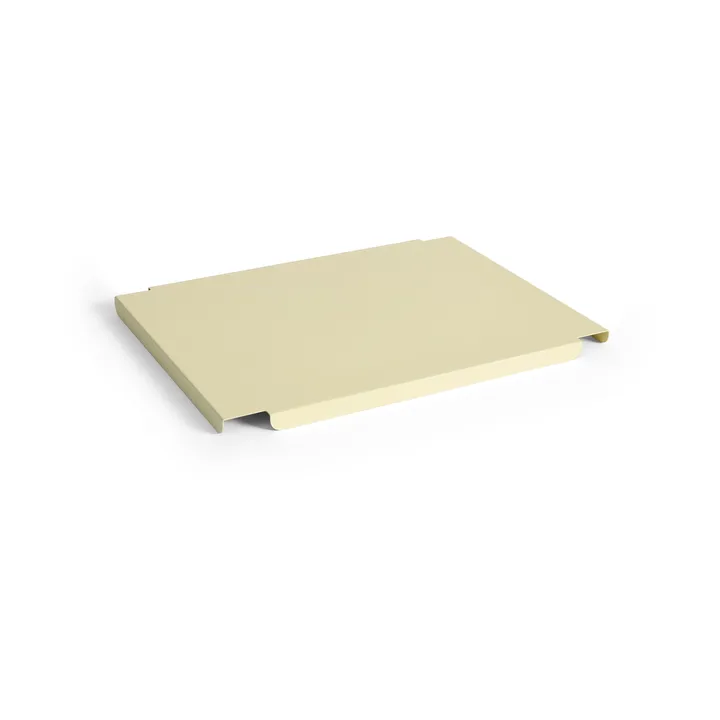 Colour Crate lid medium - Light yellow - HAY