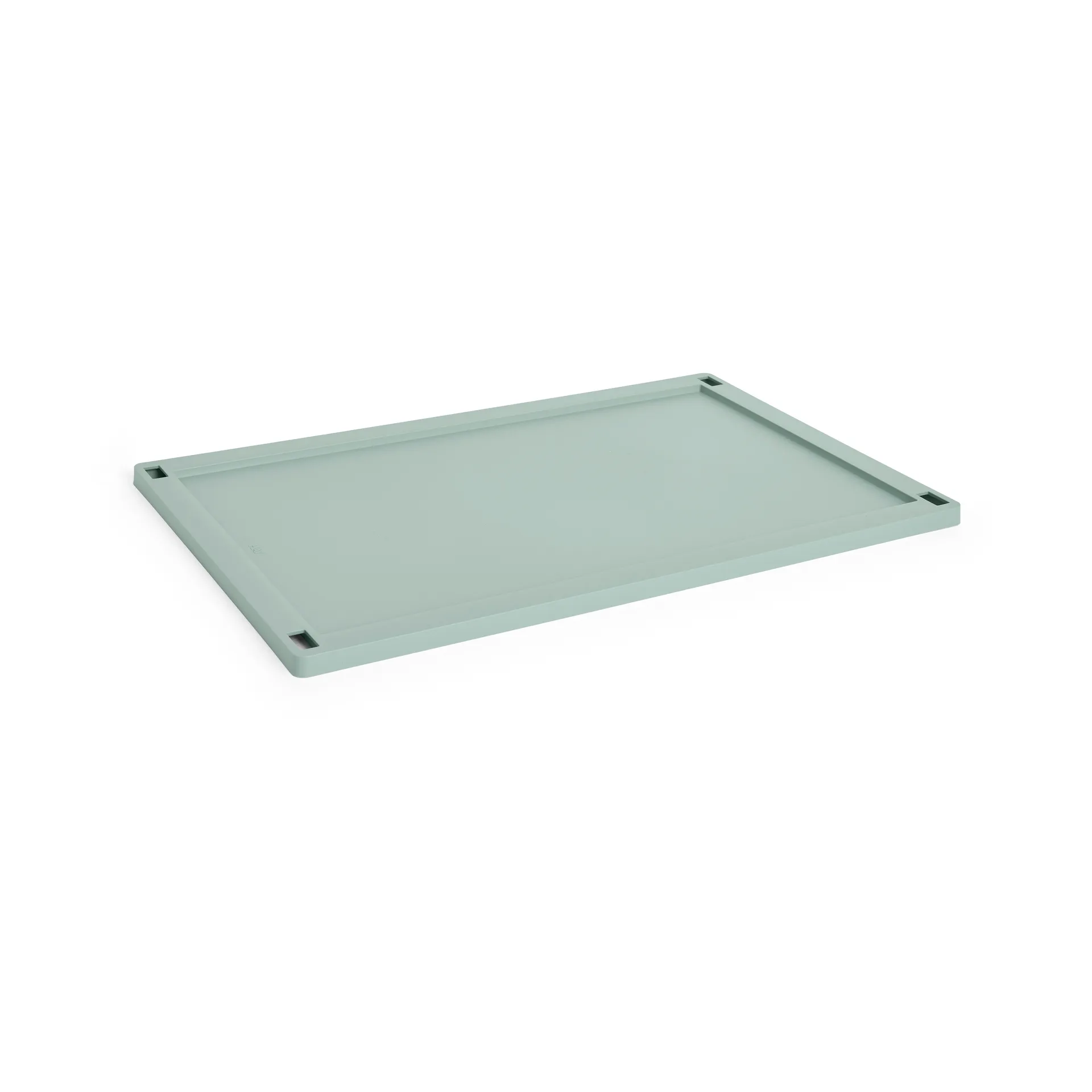 Colour Crate lock plastic large, Sage green HAY