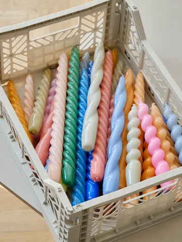 Colour Crate M 30x40 cm - light grey - HAY
