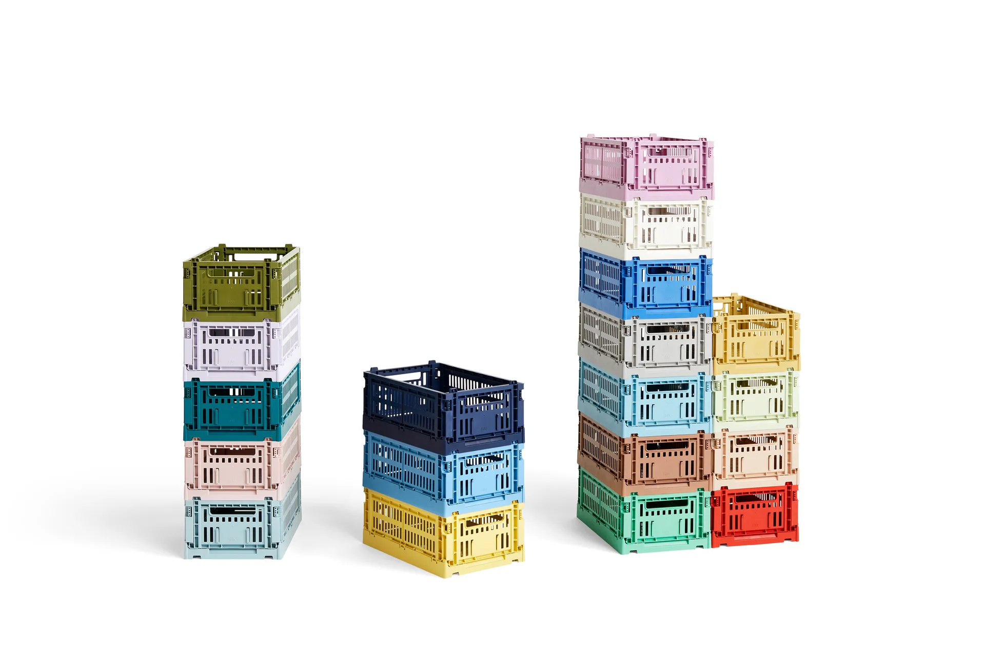 Colour Crate S 17x26.5 cm, Light grey HAY