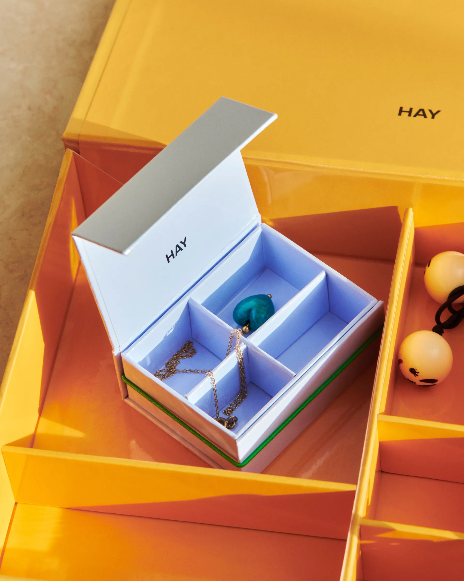 Colour Storage Travel Jewelry Box X-small, Lavender HAY