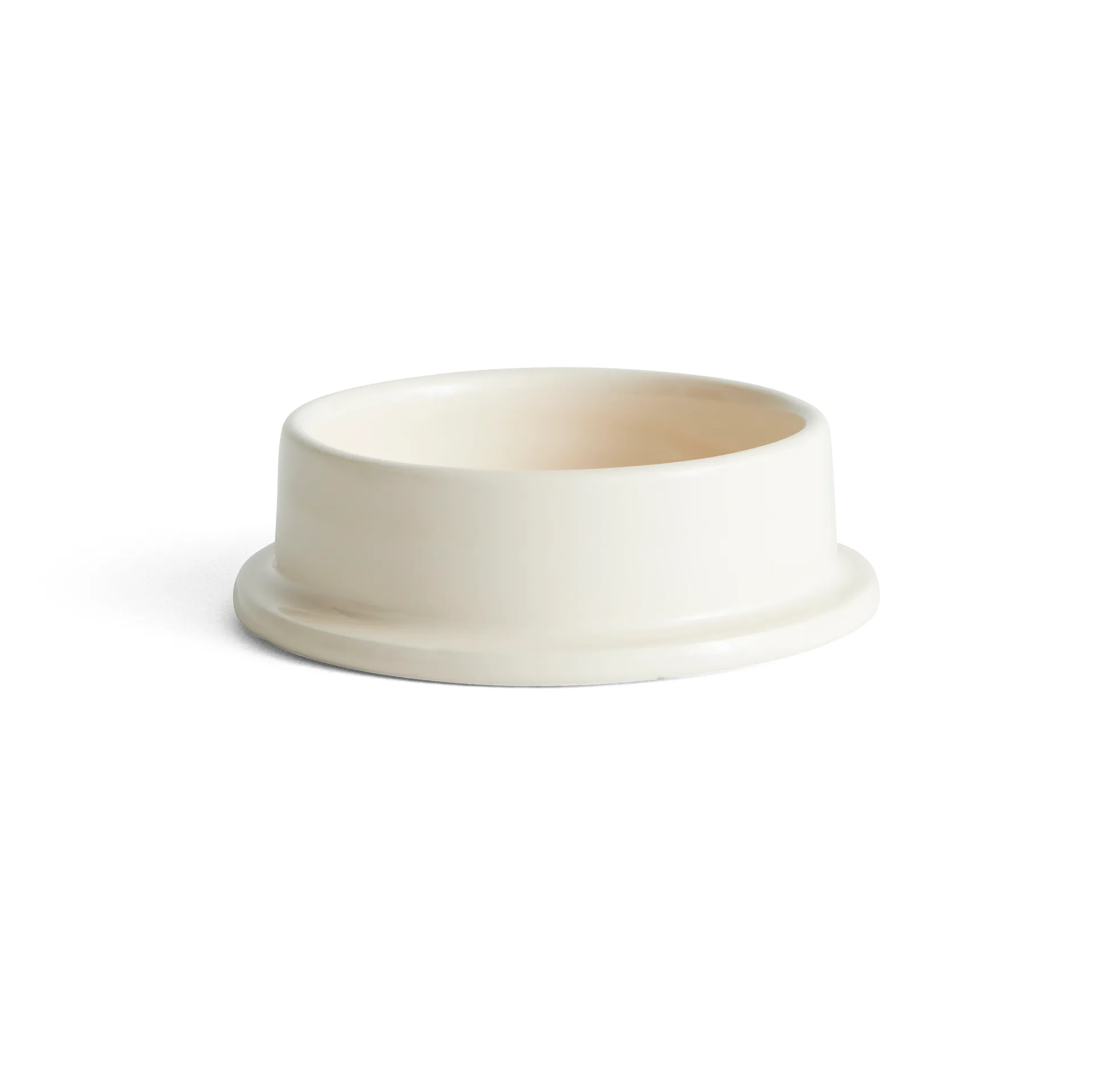 Column pillar candle holder medium Ø11 cm, Off-white HAY