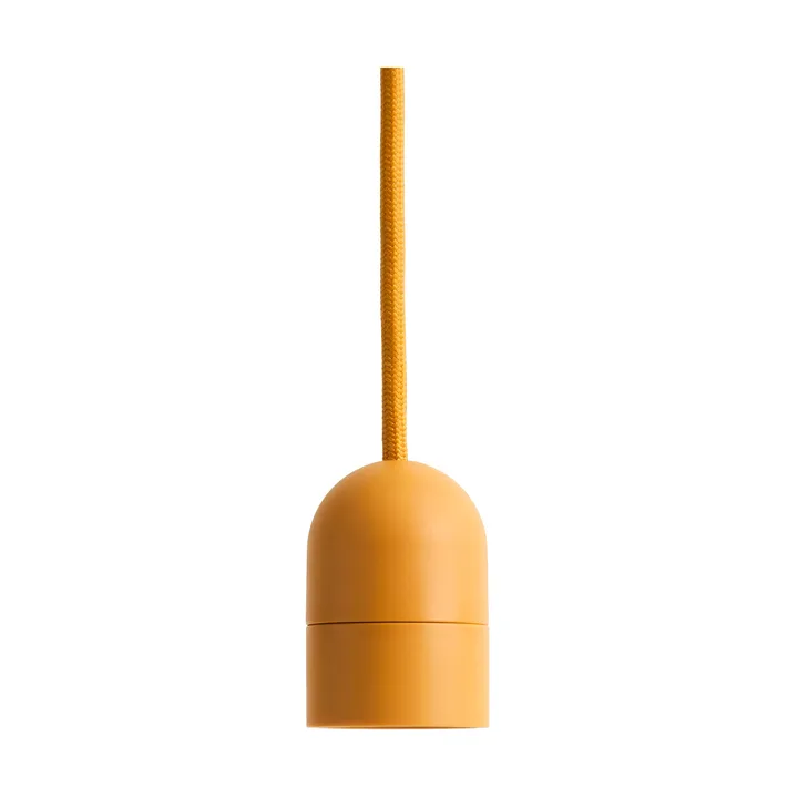 Common Pendant Cord set Ø12 cm - Amber yellow - HAY