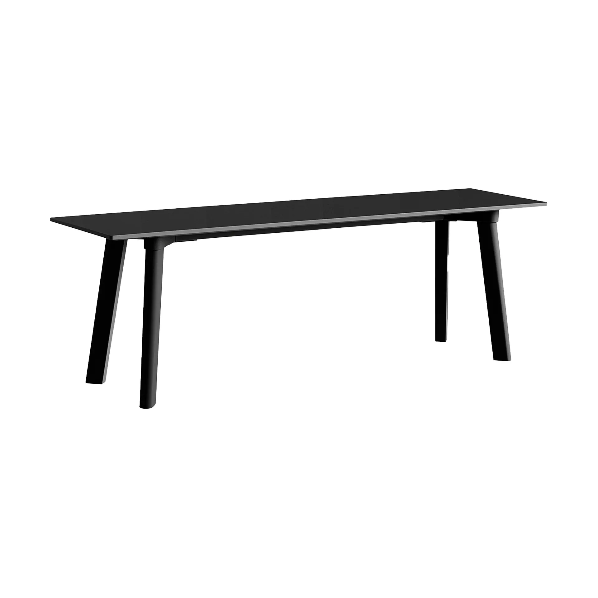 CPH215 Deux 2.0 bench 140 cm, Black laminate-lacquered beech HAY